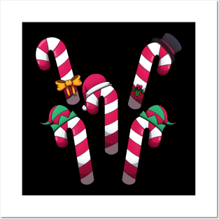 Christmas Candy Cane’s Posters and Art